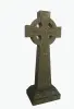 Product image 1 of the product “Celtic cross in 2 parts. Both sides engraved, in the sizes 75 to 120cm, basanite, natural ”